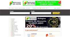 Desktop Screenshot of mercadodoacre.com