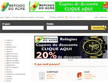 Tablet Screenshot of mercadodoacre.com